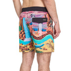 Short Volcom FA Mickey Mason Trunk 17’’ Multi - Fa
