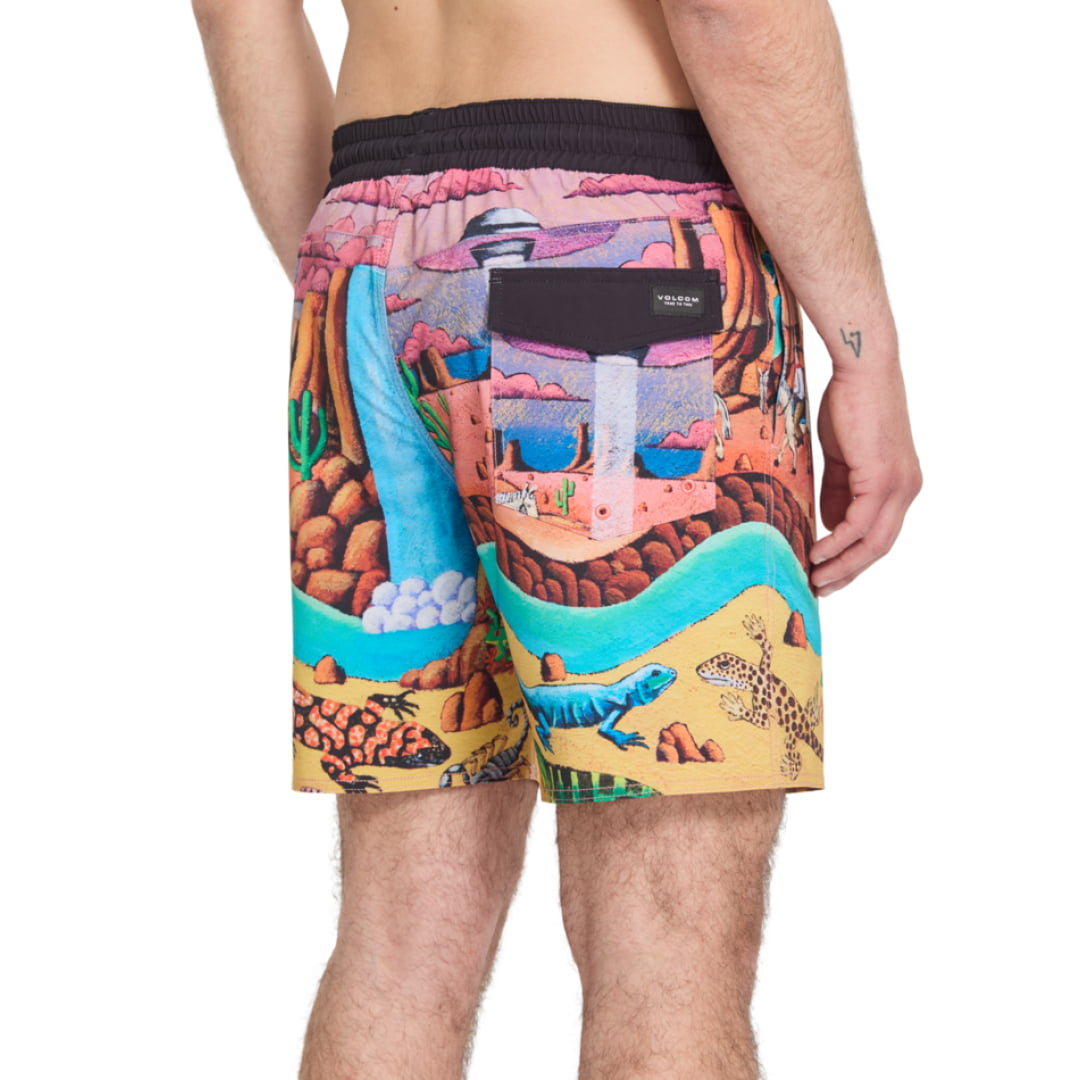 Short Volcom FA Mickey Mason Trunk 17’’ Multi - Fa