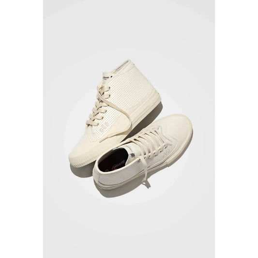Skateshoes Gillette Mid Cream Leather - Insidshop.com