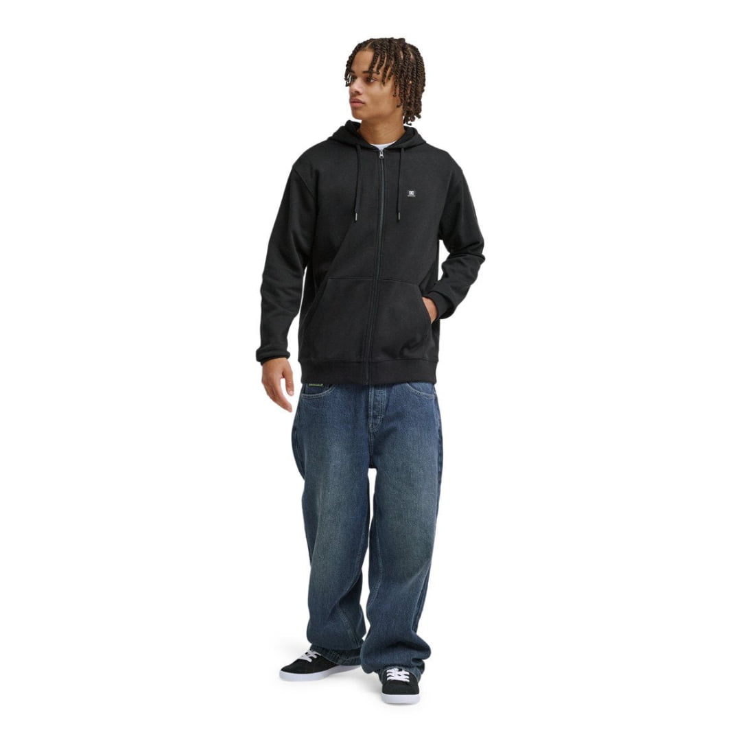 Sweat à Capuche DCSHOES Lorion Zip Black - Dcshoes
