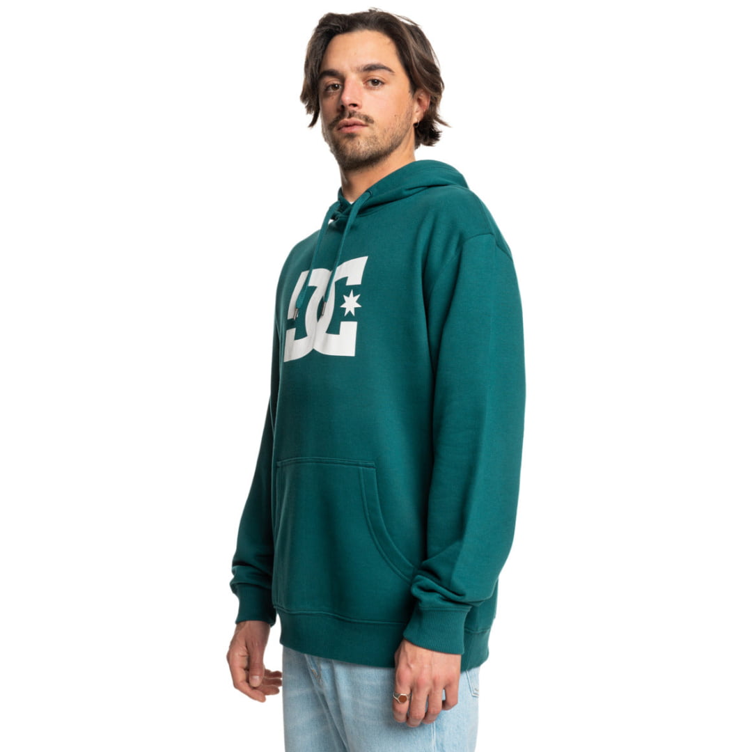 Sweat à Capuche DCShoes Star PH Deep Teal - Dcshoe Ph Black