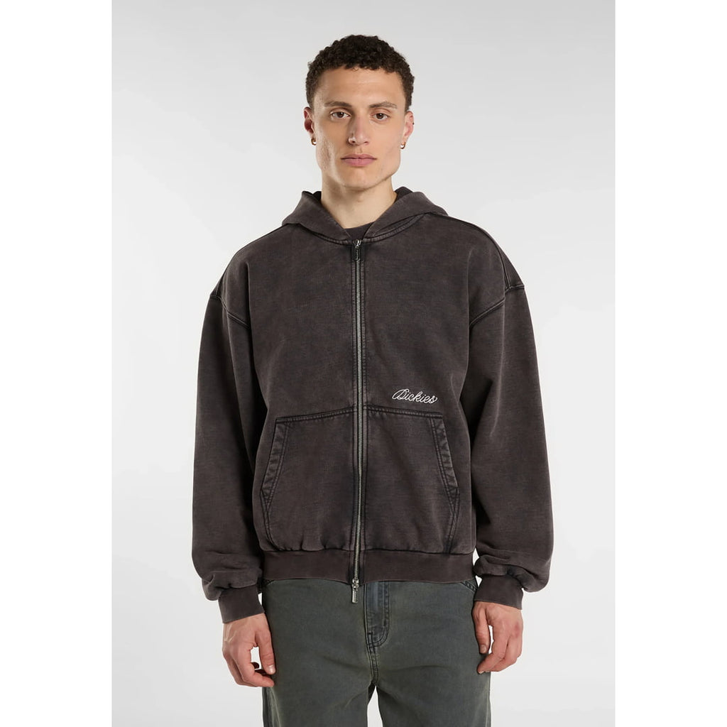 Sweat à Capuche Dickies Baker Zipped Black - Insidshop.com