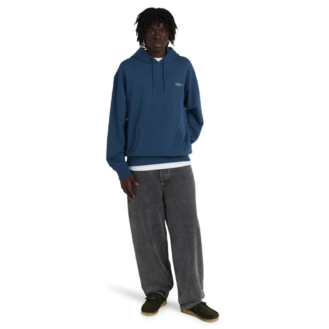 Sweat à Capuche Element CO EMB PO Dark Denim - co Emb Po