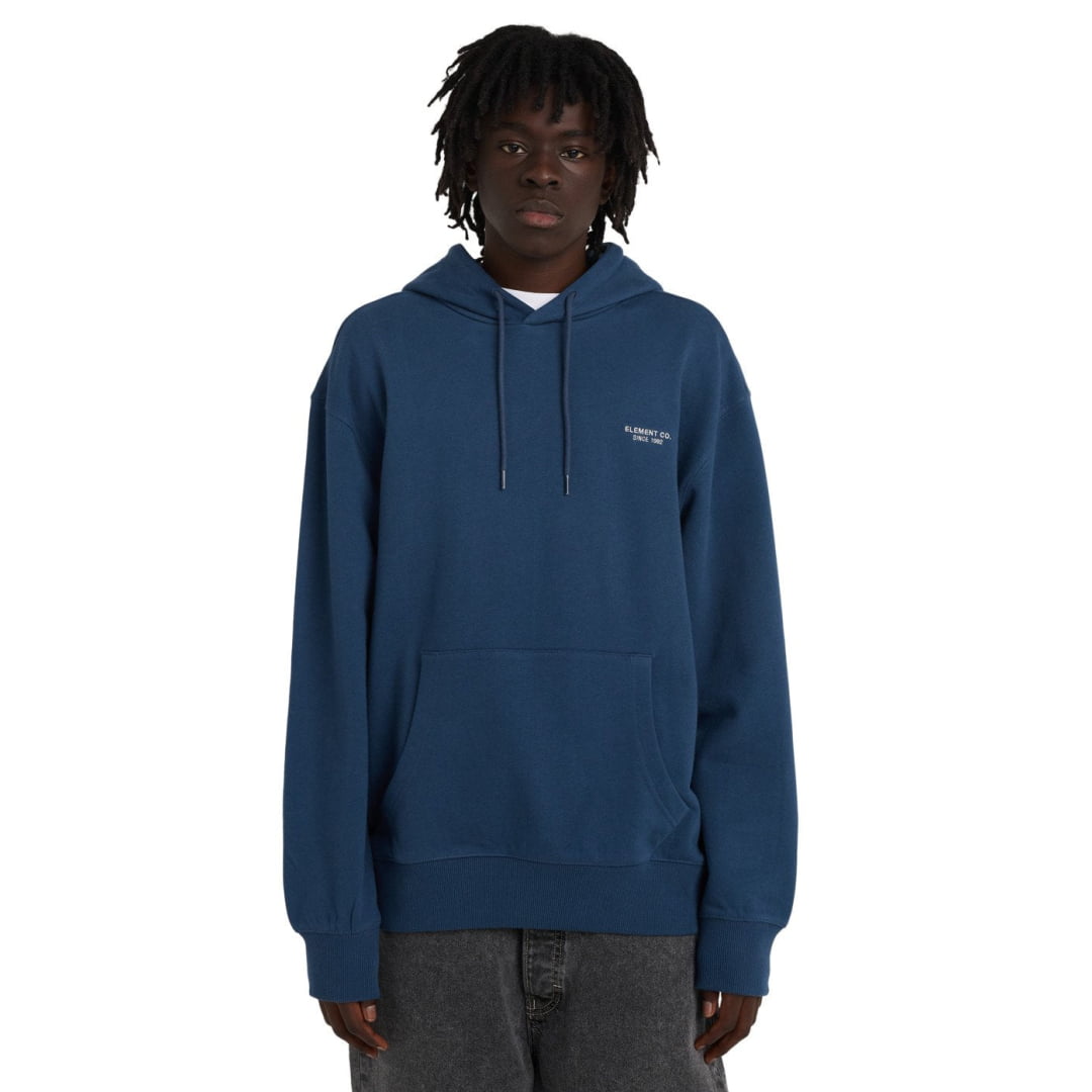 Sweat à Capuche Element CO EMB PO Dark Denim - co Emb Po