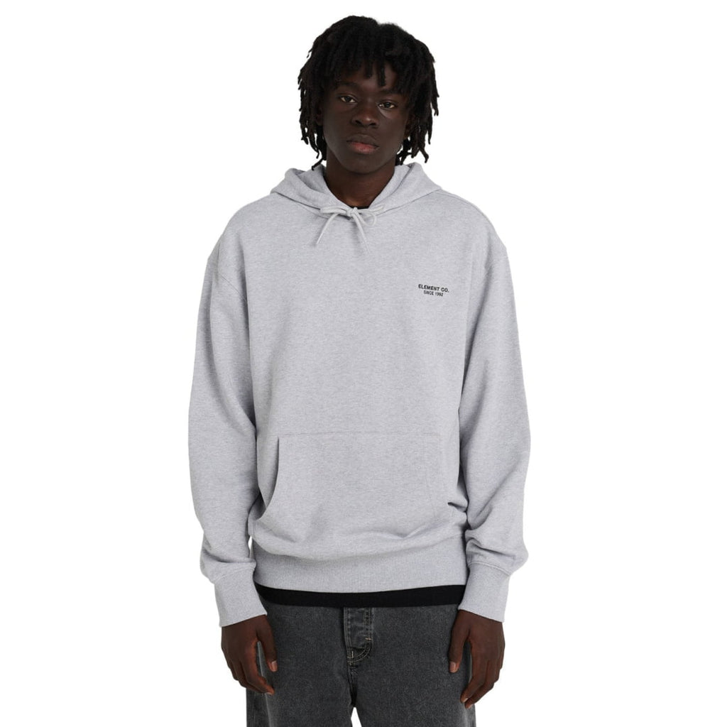 Sweat à Capuche Element CO EMB PO Mid Grey Heather - co Emb
