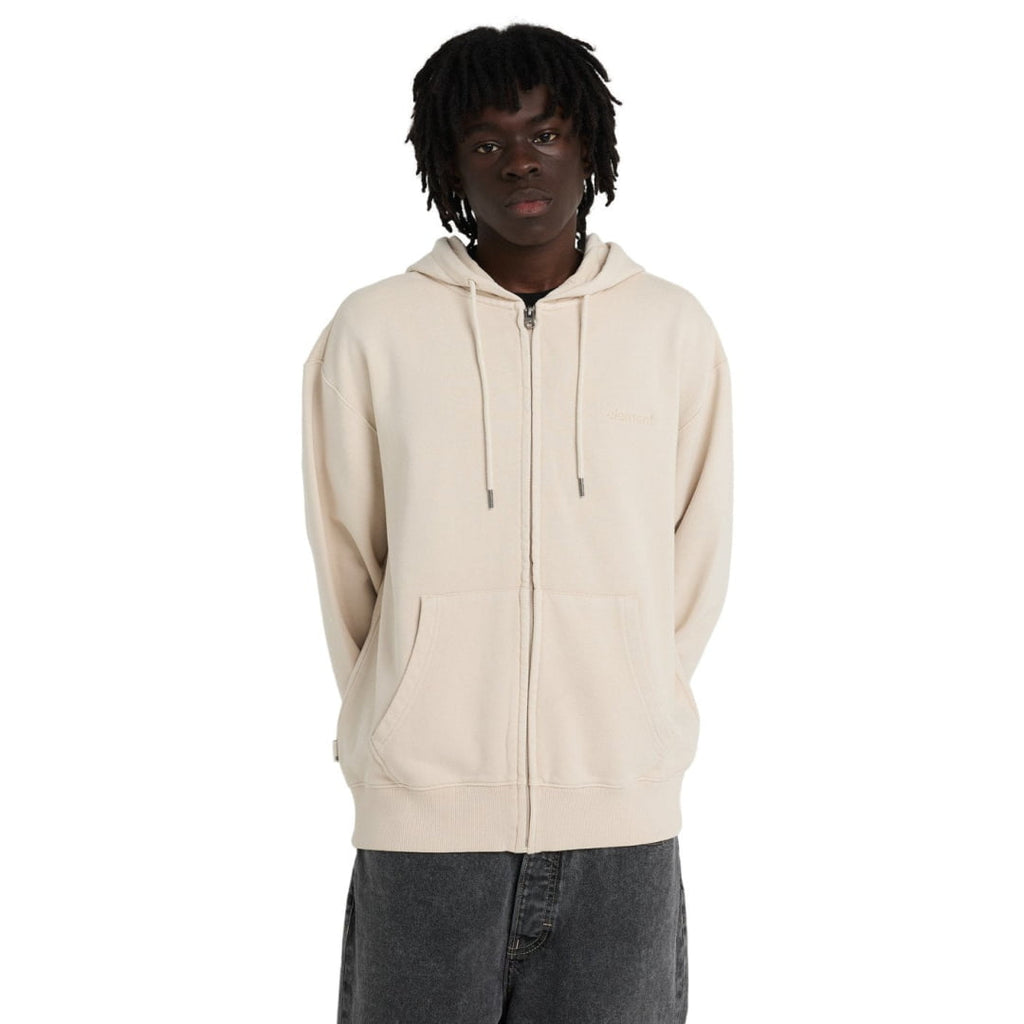 Sweat à Capuche Element Lowcase Pigment Zip Oat Milk
