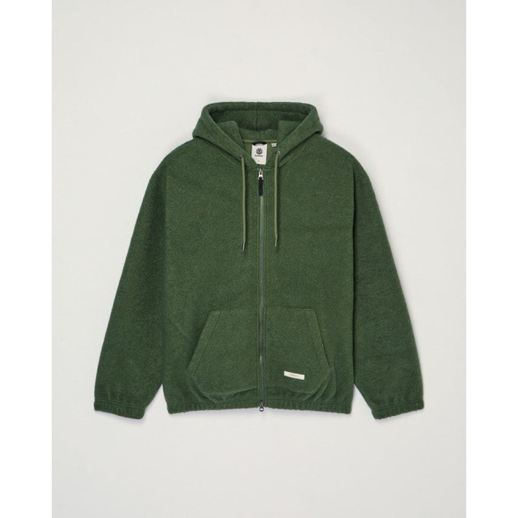 Sweat à Capuche Element Zipped Sefton Bronze Green