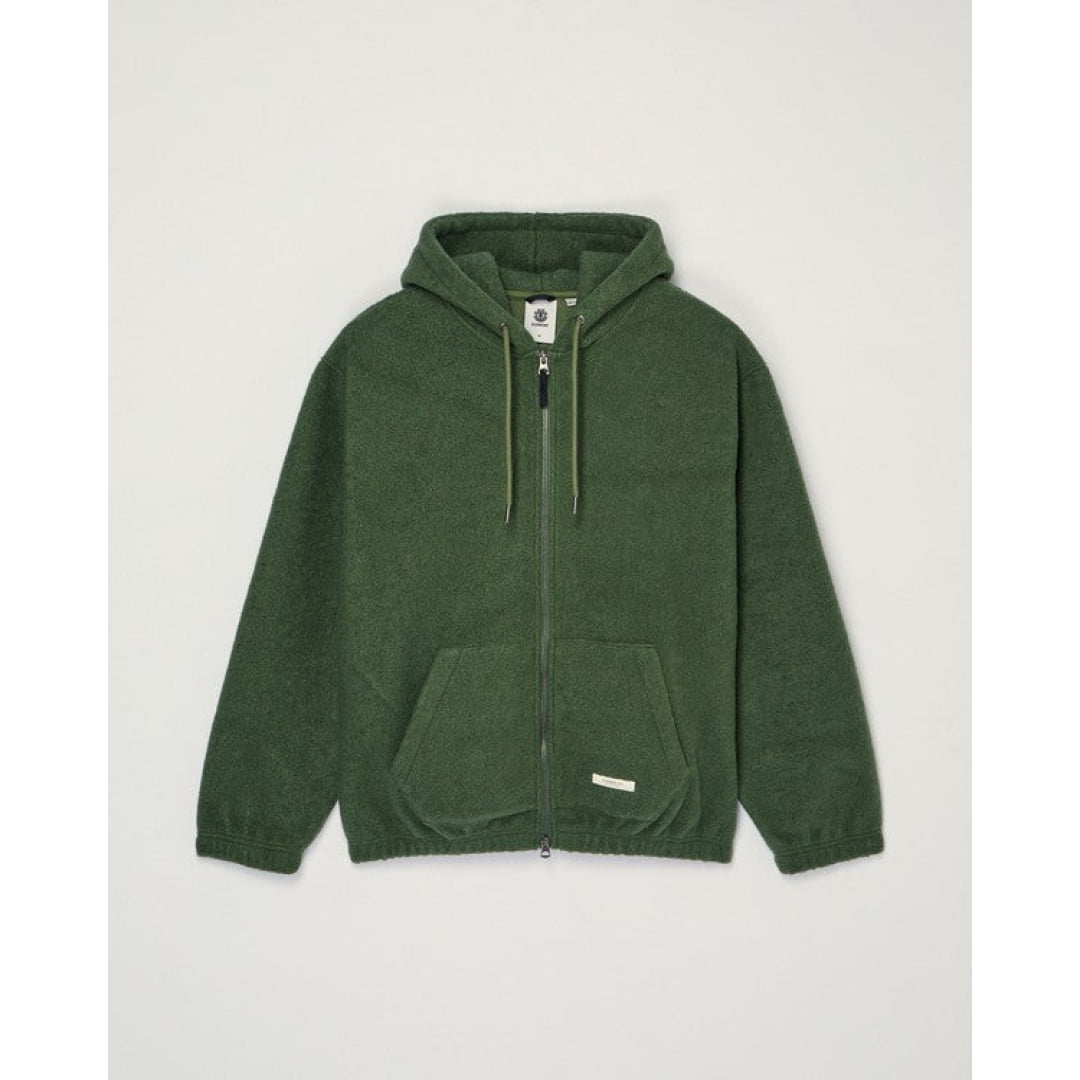 Sweat à Capuche Element Zipped Sefton Bronze Green