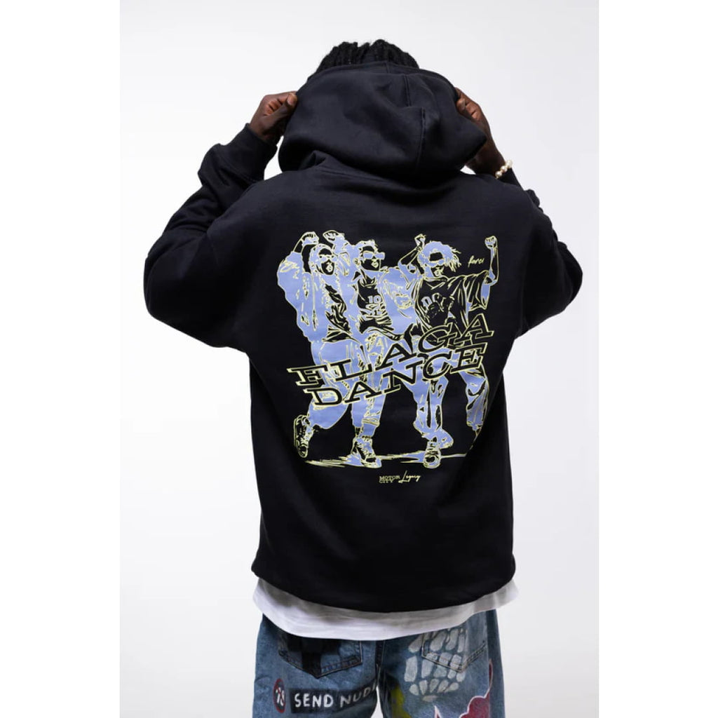 Sweat à Capuche Farci Flaga Black Insidshop.com