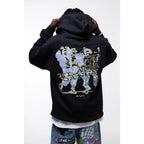 Sweat à Capuche Farci Flaga Black Insidshop.com