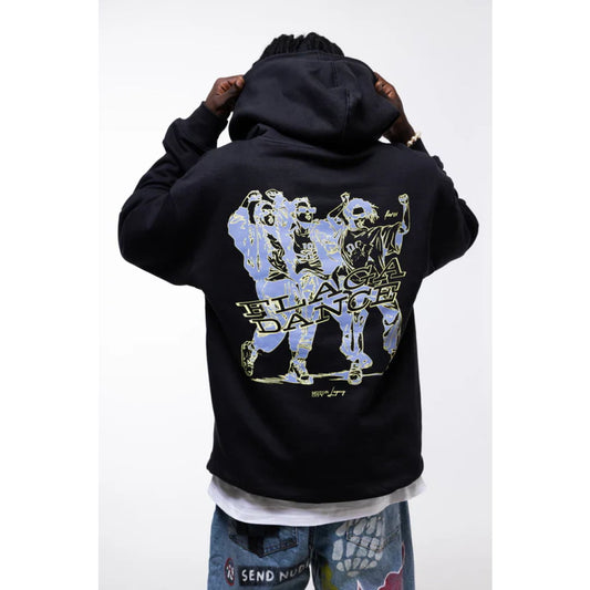 Sweat à Capuche Farci Flaga Black Insidshop.com