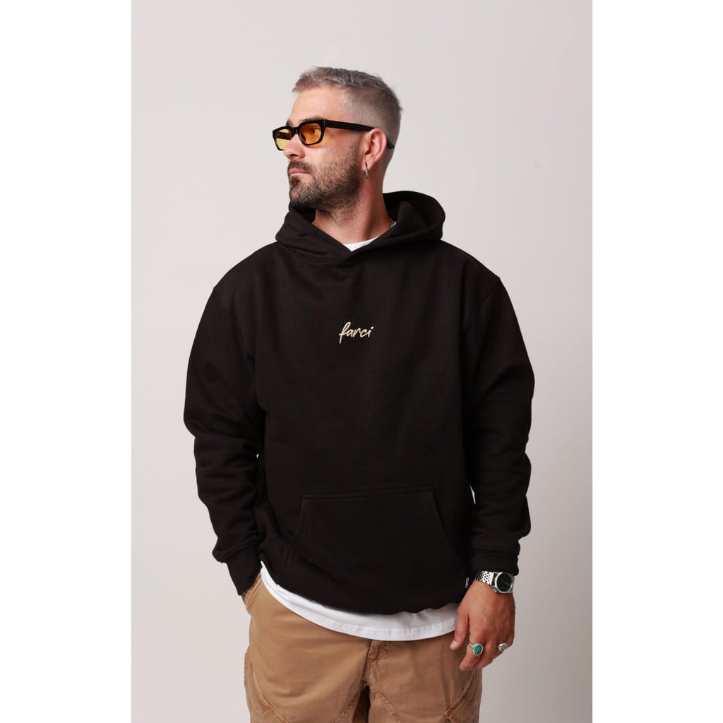 Sweat à Capuche Farci Ici Black - ici - Insidshop.com