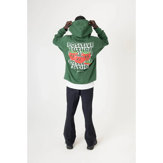 Sweat à Capuche Farci Papy Dark Green - Insidshop.com