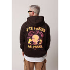 Sweat à Capuche Farci Passé Grey - Insidshop.com