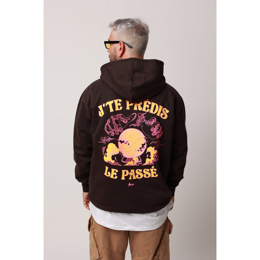 Sweat à Capuche Farci Passé Grey - Insidshop.com