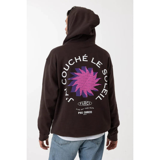 Sweat à Capuche Farci Sun Grey - Insidshop.com