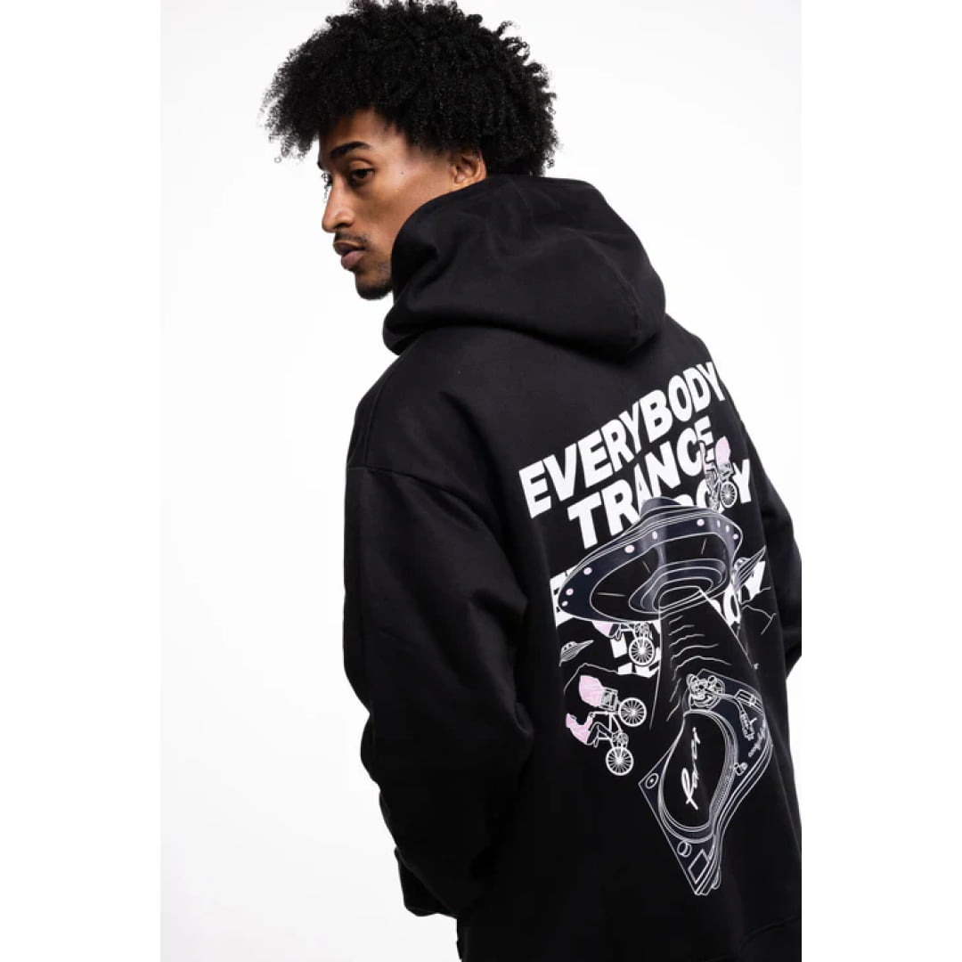 Sweat à Capuche Farci TRANCE Black - Trance - Insidshop.com