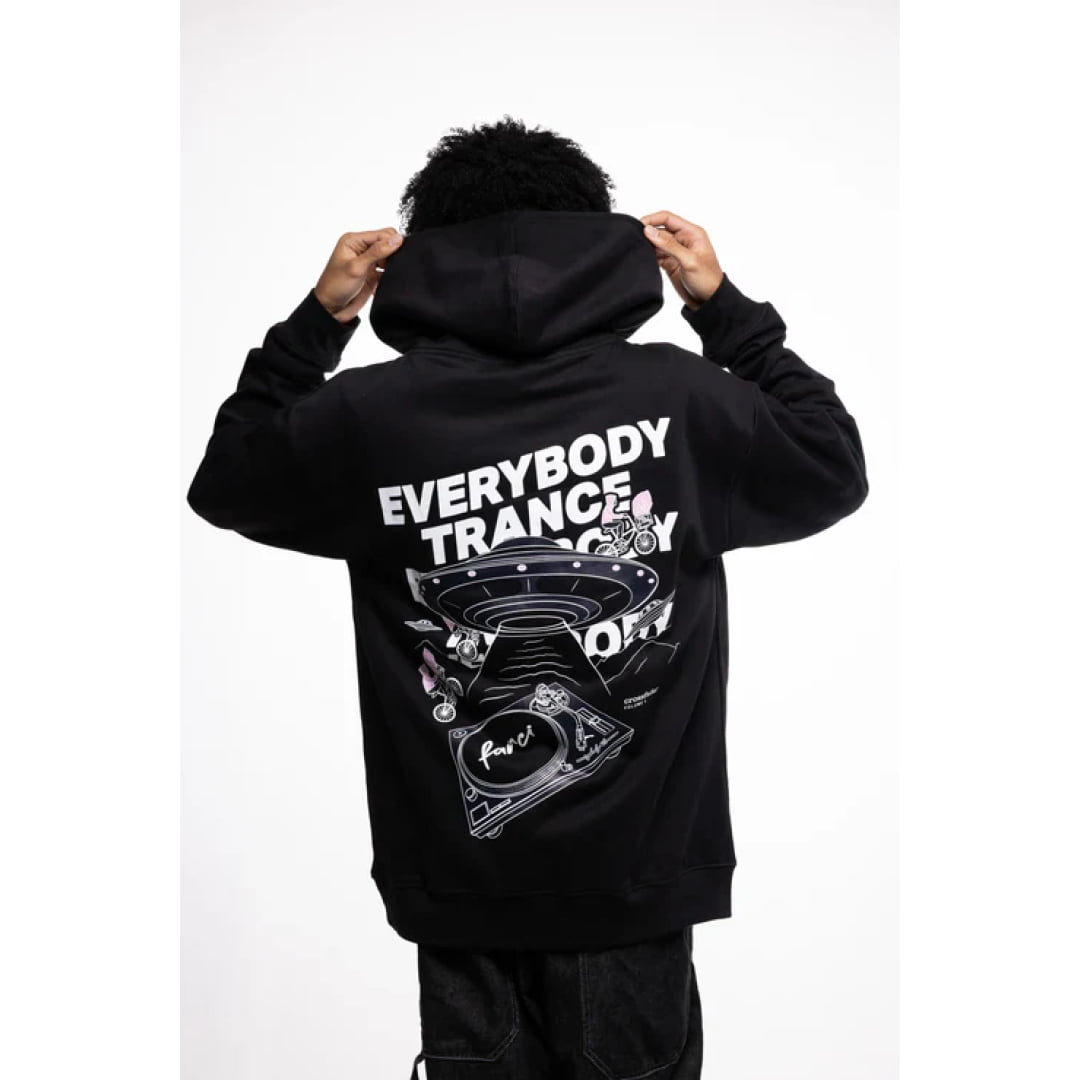 Sweat à Capuche Farci TRANCE Black - Trance - Insidshop.com