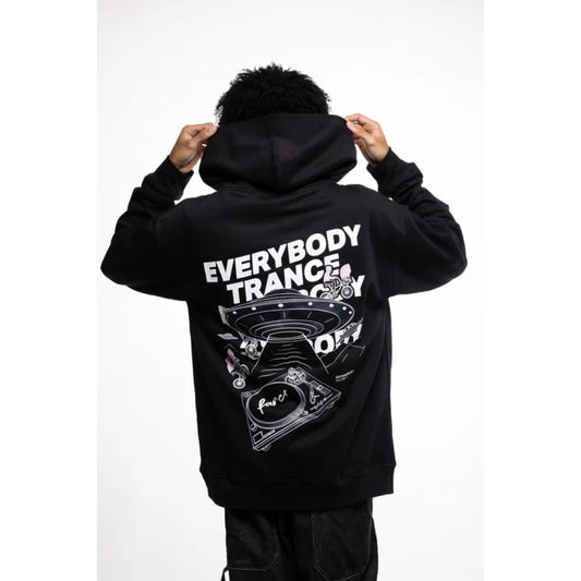 Sweat à Capuche Farci TRANCE Black - Trance - Insidshop.com