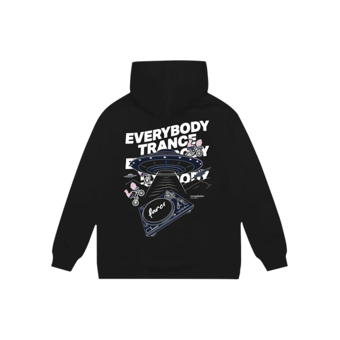 Sweat à Capuche Farci TRANCE Black - Trance - Insidshop.com