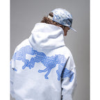Sweat à Capuche Horse Power Zip Grey - Insidshop.com