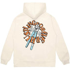 Sweat à Capuche Jacker Crime Time Beige - Insidshop.com