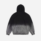 Sweat à Capuche Jacker Curve Logo Zip Gradient Washed