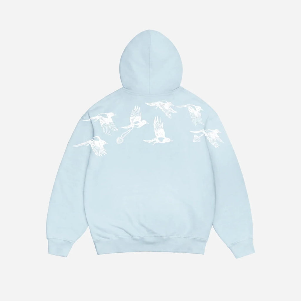 Sweat à Capuche Jacker D.Birds Cooper Zip Blue