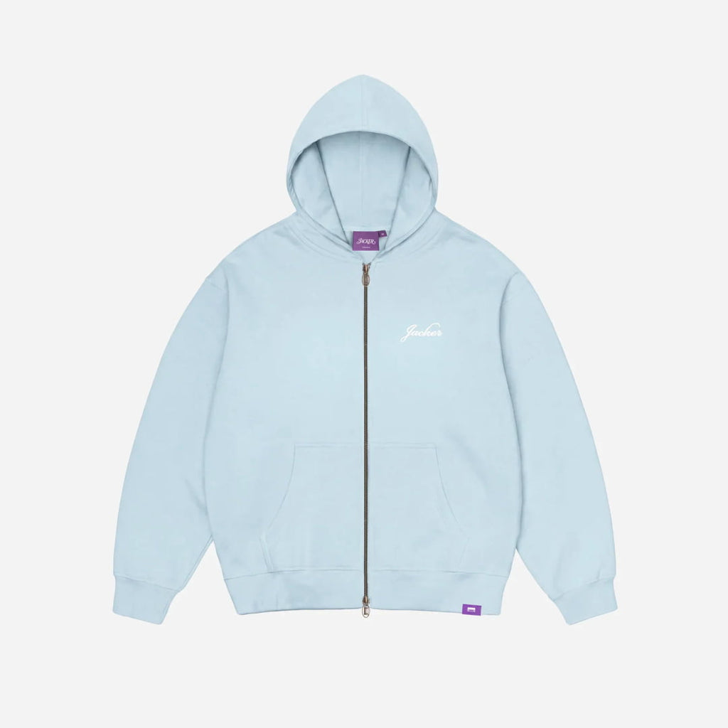 Sweat à Capuche Jacker D.Birds Cooper Zip Blue