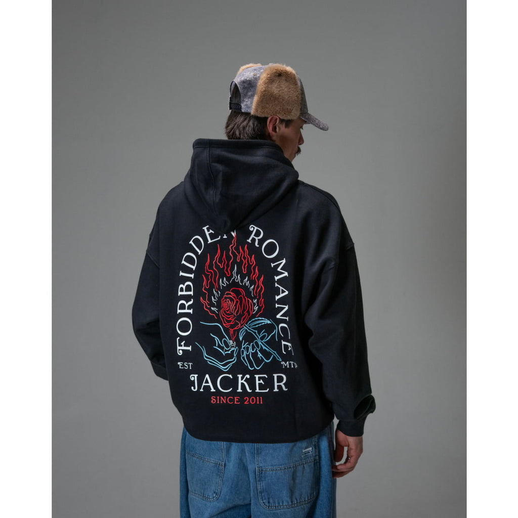 Sweat à Capuche Jacker Forbidden Romance Black