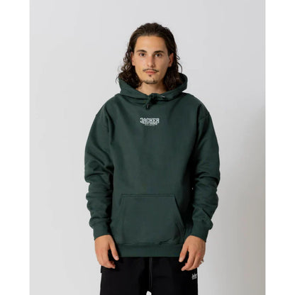 Sweat à Capuche Jacker Gold Digger Green - Lobster Service