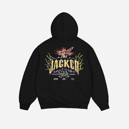 Sweat à Capuche Jacker Inferno Black - Insidshop.com