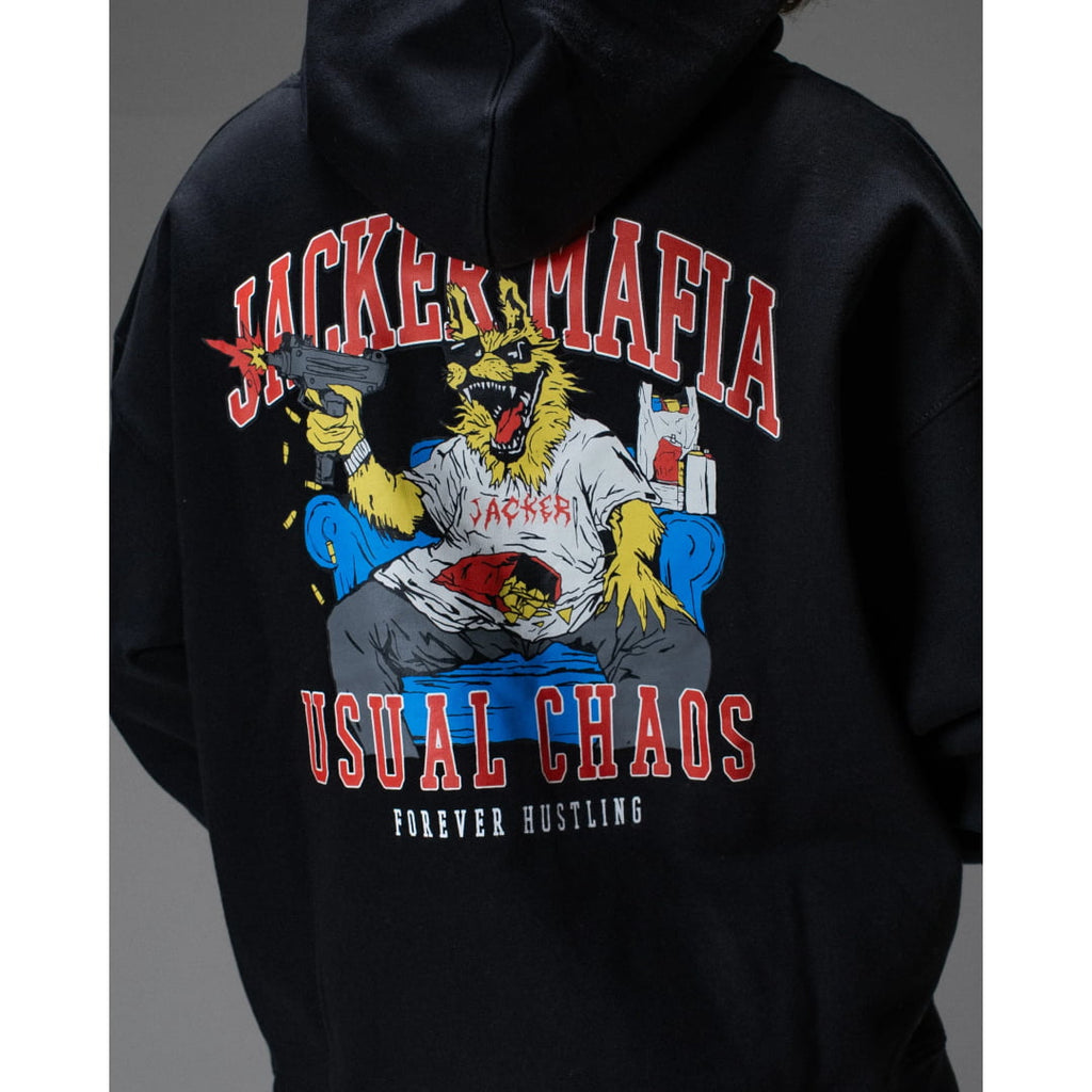 Sweat à Capuche Jacker Instinct Black - Insidshop.com