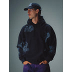 Sweat à Capuche Jacker Karen Washed Black - Insidshop.com