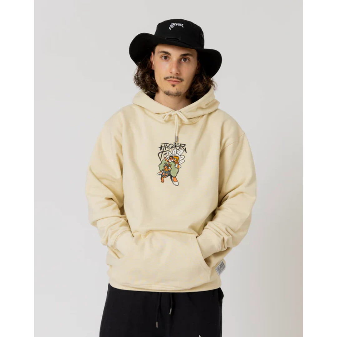 Sweat à Capuche Jacker Queen J Beige - j - Insidshop.com