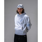 Sweat à Capuche Jacker Records Heather Grey - Insidshop.com