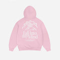 Sweat à Capuche Jacker Warehouse Pink - Zip Black