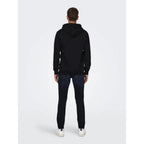 Sweat à Capuche Only & Sons Onsceres Black - Insidshop.com