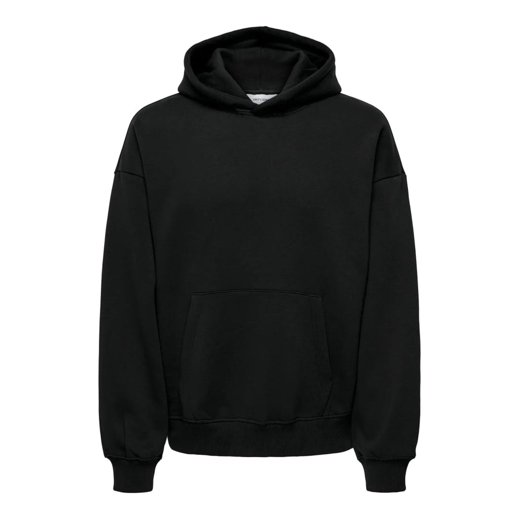 Sweat à Capuche Only & Sons Onsturner Life VTG Black - Vtg