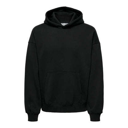 Sweat à Capuche Only & Sons Onsturner Life VTG Black - Vtg