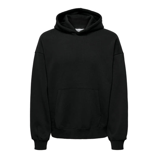 Sweat à Capuche Only & Sons Onsturner Life VTG Black - Vtg