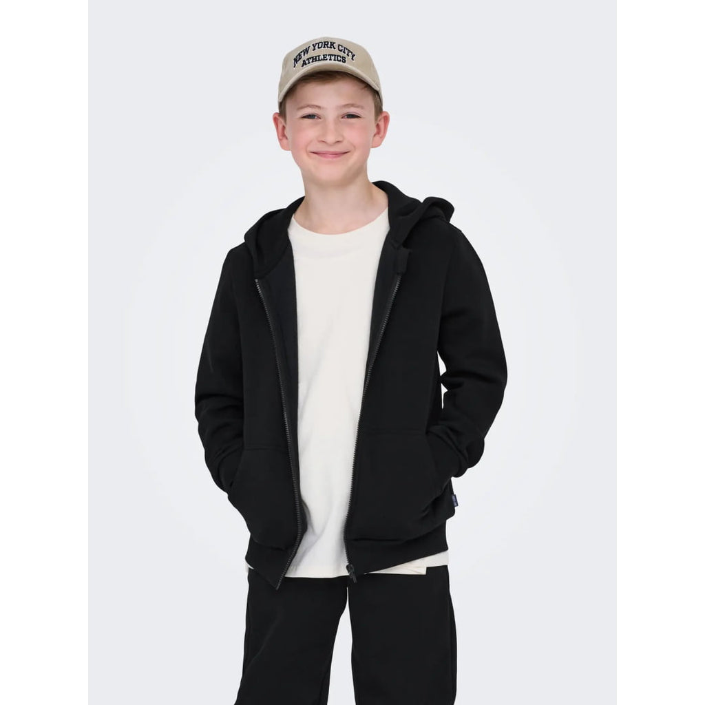 Sweat à Capuche Only & Sons OSJCERES ZIP THR Black