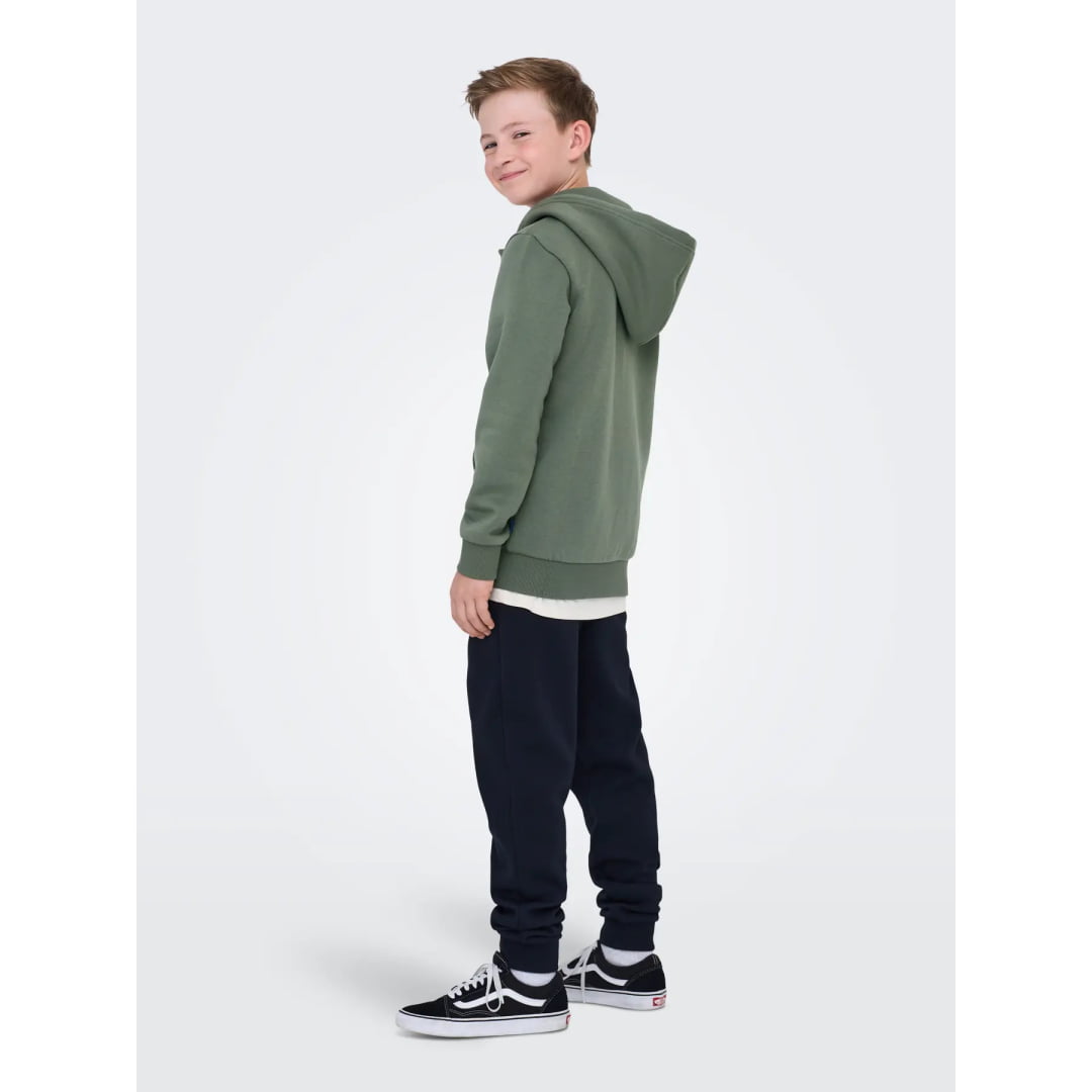 Sweat à Capuche Only & Sons OSJCERES ZIP THR Castor Gray