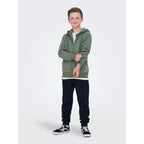 Sweat à Capuche Only & Sons OSJCERES ZIP THR Castor Gray