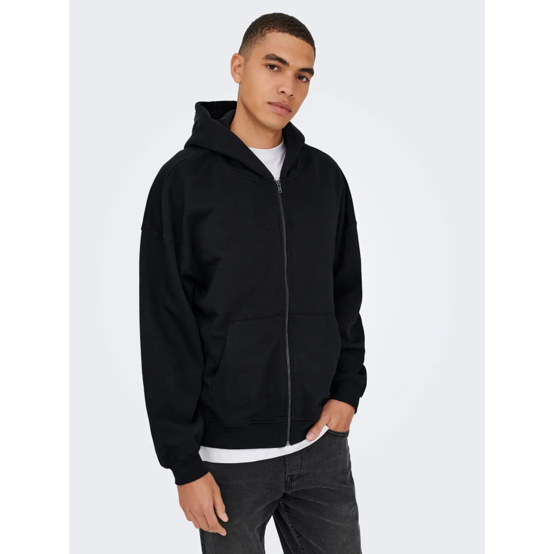 Sweat à Capuche Onsturner VTG Full Zip Black - Vtg