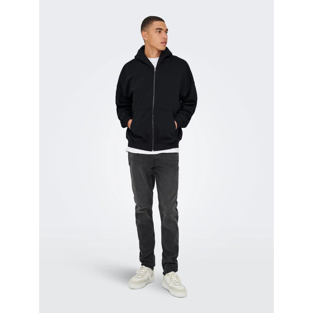 Sweat à Capuche Onsturner VTG Full Zip Black - Vtg