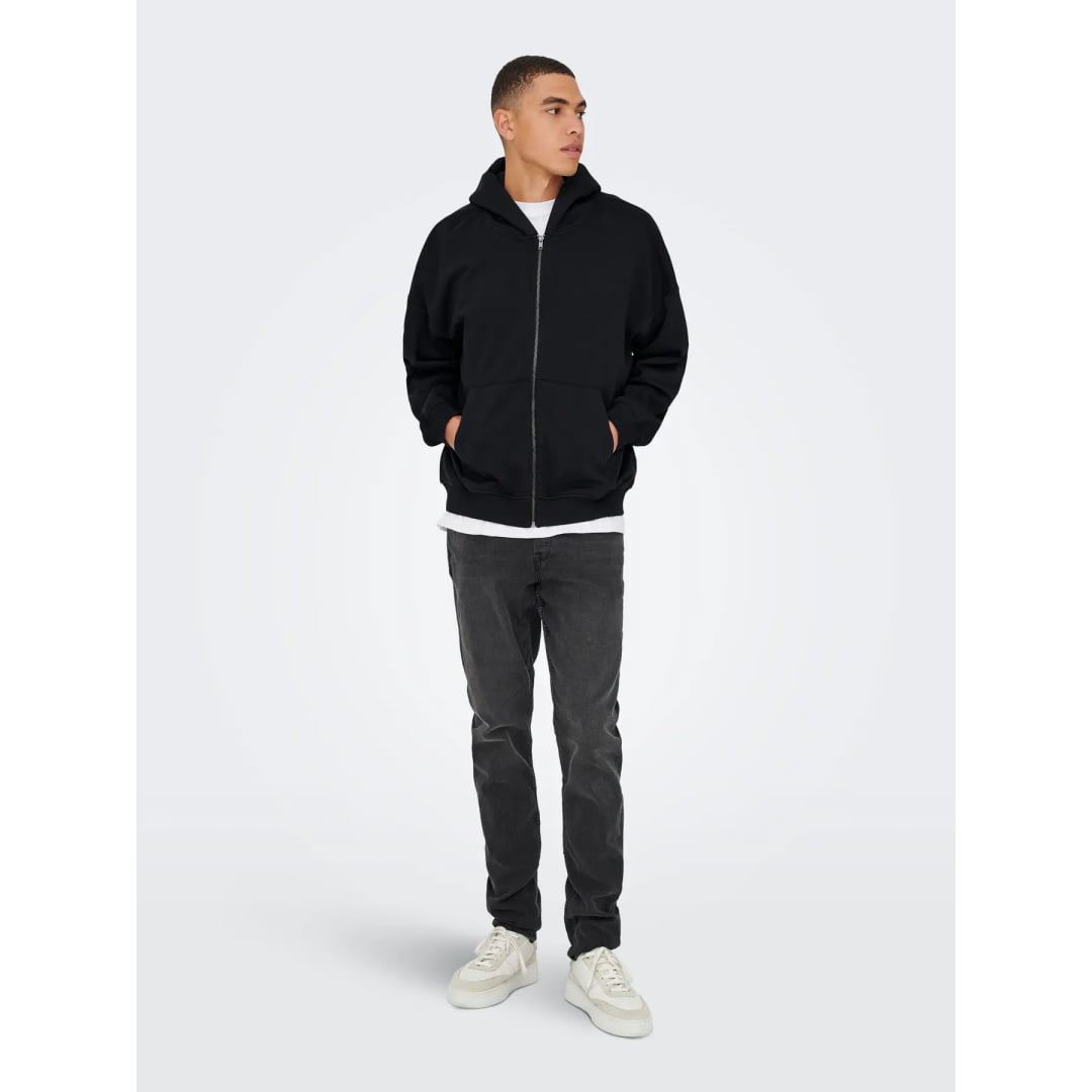 Sweat à Capuche Onsturner VTG Full Zip Black - Vtg