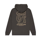 Sweat à Capuche Quiksilver Salt Water Graphic Iron Gate
