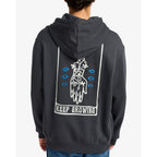 Sweat à Capuche RVCA Keep Growing Garage Blue - Rvca