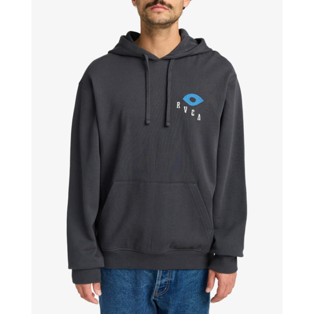 Sweat à Capuche RVCA Keep Growing Garage Blue - Rvca